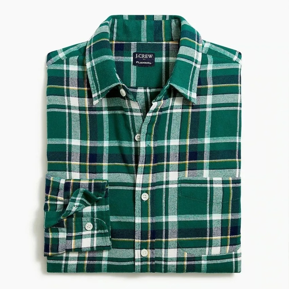 Men’s J. Crew slim fit flannel shirt